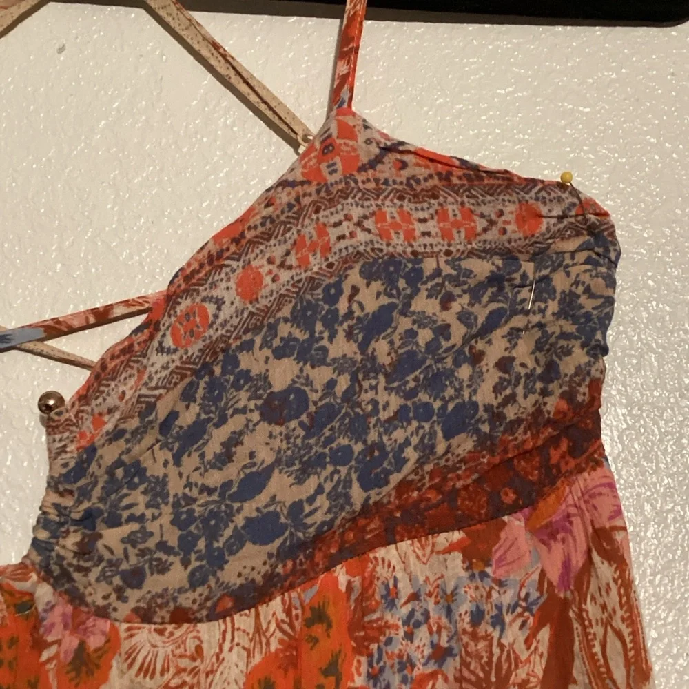 Free People Bohemian Spaghetti Strap Dress